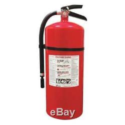 KIDDE 46620620 Fire Extinguisher, 6A80BC, Dry Chemical, 20 lb