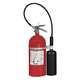 KIDDE PRO10CDM Fire Extinguisher, 10BC, Carbon Dioxide, 10 lb