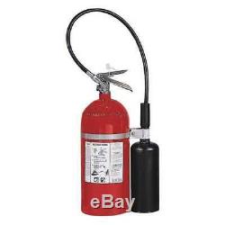 KIDDE PRO10CDM Fire Extinguisher, 10BC, Carbon Dioxide, 10 lb, 19-1/3H