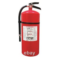 KIDDE PRO20MP Fire Extinguisher, Steel, Red, ABC 5T903