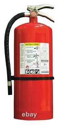 KIDDE PROPLUS 20 Fire Extinguisher, Steel, Red, ABC 4XP90