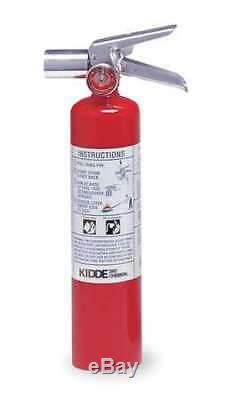 KIDDE PROPLUS2.5HM Fire Extinguisher, 2BC, Halotron, 2-1/2 lb, 15H