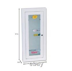 Kidd 24 H x 9 W x 5.75 D Heavy-Duty Steel Fire Extinguisher Cabinet