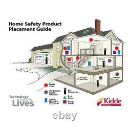 Kidde 2.5 lb ABC Fire Extinguisher Home Car Dry Chemical Electrical Kitchen Auto