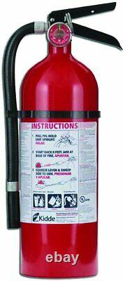 Kidde 21005779 Pro 210 Fire Extinguisher, ABC, 160CI, 4 lbs, 2 Pack