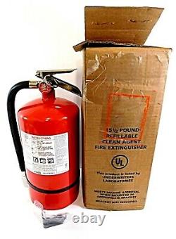 Kidde 466730 15.5 H Halotron Class ABC Fire Extinguisher 14 Sec. Discharge
