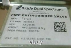 Kidde 61423 Fire Extinguisher Valve Mrap 900psi 424649-1, 4810-01-566-5806