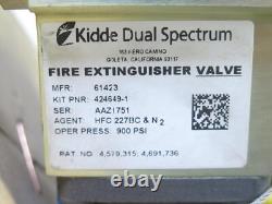 Kidde Dual Spectrum Fire Extinguisher Valve Kit 61423 P/N 424649-1 474000-402-1