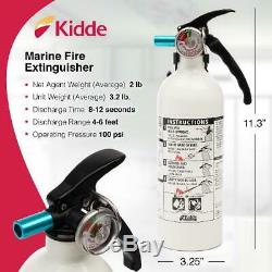 Kidde Fire Extinguisher 5-BC 3-lb Auto Marine Car Boat (3-Pack)