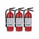 Kidde Fire Extinguisher Pro 210 2-A10-BC Rechargeable Dry Chemical Bundle of 3