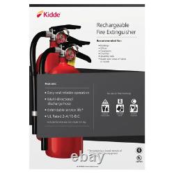Kidde Fire Extinguisher Pro Series 210 Hose Easy Mount Bracket (2-Pack)