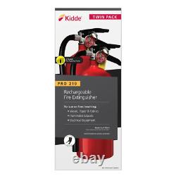 Kidde Fire Extinguisher Pro Series 210 Hose Easy Mount Bracket (2-Pack)