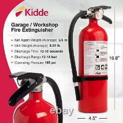 Kidde Fire Extinguisher, UL Rated 3-A40-BC, Dry Chemical ABC