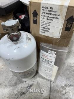 Kidde Fire Extinguisher WHDR-125 APC Wet Chemical Cylinder Assy 1.33 Gal NEW NOS