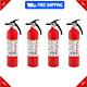 Kidde Fire Extinguisher for Home, 1-A10-B, Red, 4 Pack with Bracket