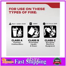 Kidde Fire Extinguisher for Home, 1-A10-B, Red, 4 Pack with Bracket