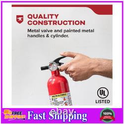 Kidde Fire Extinguisher for Home, 1-A10-B, Red, 4 Pack with Bracket