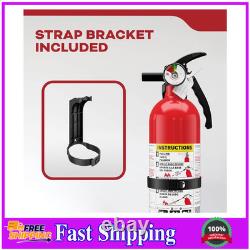 Kidde Fire Extinguisher for Home, 1-A10-B, Red, 4 Pack with Bracket