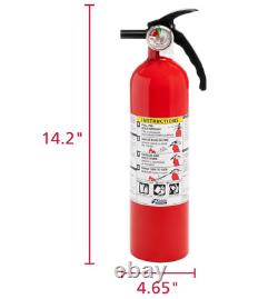 Kidde Fire Extinguisher for Home, 1-A10-B, Red, 4 Pack with Bracket