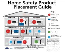 Kidde Fire Extinguisher for Home, 1-A10-B, Red, 4 Pack with Bracket