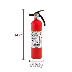 Kidde Fire Extinguisher for Home, 1-A10-BC, Dry Chemical Extinguisher, Red