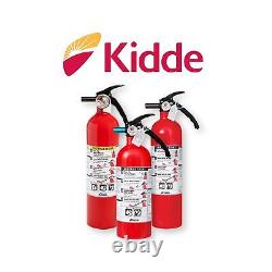 Kidde Fire Extinguisher for Home, 1-A10-BC, Dry Chemical Extinguisher, Red