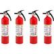Kidde Fire Extinguisher for Home, 1-A10-BC, Dry Chemical Extinguisher, Red, Mo