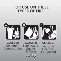 Kidde Fire Extinguisher for Home, 1-A10-BC, Dry Chemical Extinguisher, Red, Mo