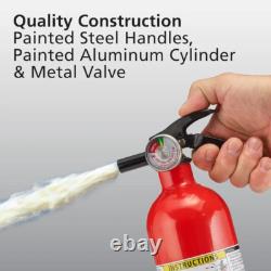 Kidde Fire Extinguisher for Home, 1-A10-BC, Dry Chemical Extinguisher, Red, Mo