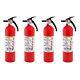 Kidde Fire Extinguisher for Home 1-A10-BC Dry Chemical Extinguisher Red Mount