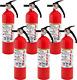 Kidde Fire Extinguisher for Home, 1-A10-BC, Mounting Bracket Included, 6 Pack