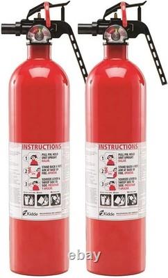 Kidde Multipurpose Fire Extinguishers 2-Pack Essential Home Safety Solution