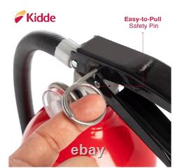 Kidde Portable Fire Extinguisher, UL Rated 3-A40-BC, Dry Chemical ABC 1-4 pcs