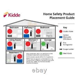 Kidde Pro 210 2A10BC Rechargeable Fire Extinguisher 7.5 lbs 10 ft 15 ft Range