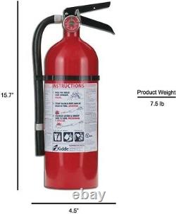 Kidde Pro Fire Extinguisher Commercial Residential Emergency 210 2-A10-BC 3 pk