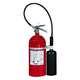 Kidde Pro10cdm Fire Extinguisher, 10BC, Carbon Dioxide, 10 Lb