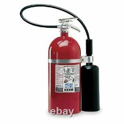 Kidde Pro10cdm Fire Extinguisher, 10BC, Carbon Dioxide, 10 Lb