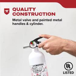 Kitchen 10 BC Class BC 2.5 Lb. Fire Extinguisher 21030934 Lightweight Durable