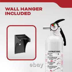 Kitchen 10 BC Class BC 2.5 Lb. Fire Extinguisher 21030934 Lightweight Durable