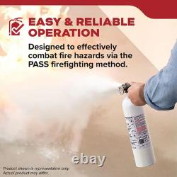 Kitchen 10 BC Class BC 2.5 Lb. Fire Extinguisher 21030934 Lightweight Durable