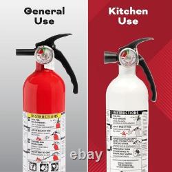 Kitchen Fire Extinguishers for Home & Office Use, 2 Pack One 1-A10-BC and