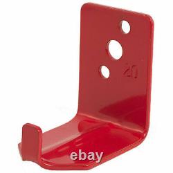 LOT OF 100-UNIVERSAL WALL MOUNT 20 lb. SIZE FIRE EXTINGUISHER BRACKET NEW