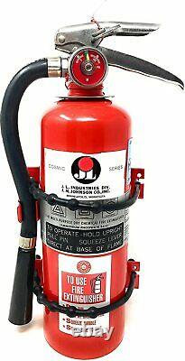 LOT of 5-Heavy Duty Fire Extinguisher Vehicle/Marine Bungee Bracket with Straps