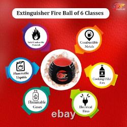 Large AFS Fire Ball Automatic Dry Powder Fire Extinguisher For Car House Pack 15