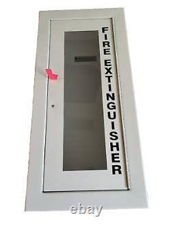 Larsen's 2409-SM Fire Extinguisher Cabinet Architectural Series