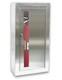 Larsen's SS-2409SM-VD Stainless Steel Surface Mount Fire Extinguisher Cabinet