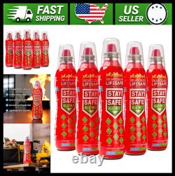 LifeSafe StaySafe Portable Fire Extinguishing Spray for Home Kitchen Garage