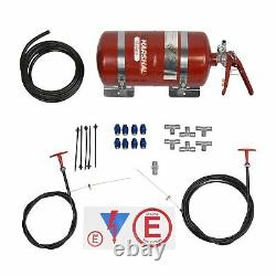 Lifeline 4 Litre FIA Plumbed In Fire Extinguisher Kit For Race Rally
