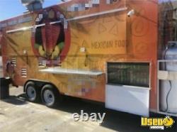 Loaded 2020 8' x 18' Food Concession Trailer with Commercial Kitchen Equipment