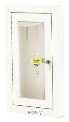 Loma 7308-Bb Fire Extinguisher Cabinet, Semi Recessed, 20 3/4 In Height, 5 Lb